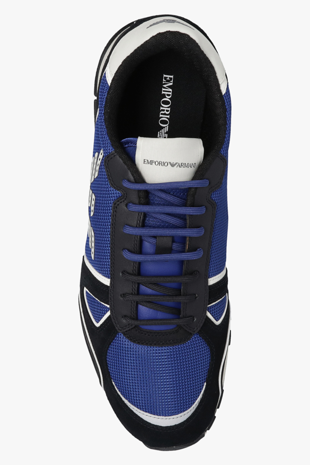 Armani blue outlet sneakers